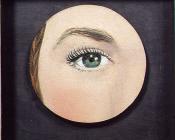 雷内马格里特 - 着色物 ：眼